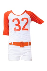 SKCU005 Design cheerleading uniforms Online ordering cheerleading costumes Football cheerleading costumes Women's suits Costumes Spot Price back view